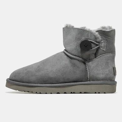 UGG Classic Mini Bailey Button Grey, 36