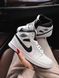 Nike Air Jordan 1 Retro High White Black 7061 фото 9