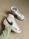 Кросівки Nike Blazer High White Green 7023 фото 2