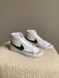 Кросівки Nike Blazer High White Green 7023 фото 9