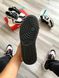 Баскетбольні кросівки Nike Air Jordan Retro 1 Low White Black 2149 фото 6