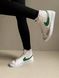Кросівки Nike Blazer High White Green 7023 фото 8