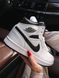 Nike Air Jordan 1 Retro High White Black 7061 фото 4