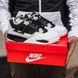 Баскетбольные кроссовки Nike Air Jordan 4 Retro Black White 10036 фото 6