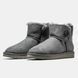 UGG Classic Mini Bailey Button Grey, 36