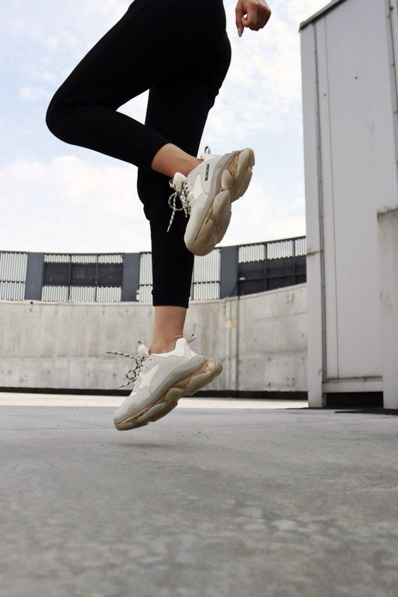 Кроссовки Balenciaga Triple S Clear Sole Beige Brown 3443 фото