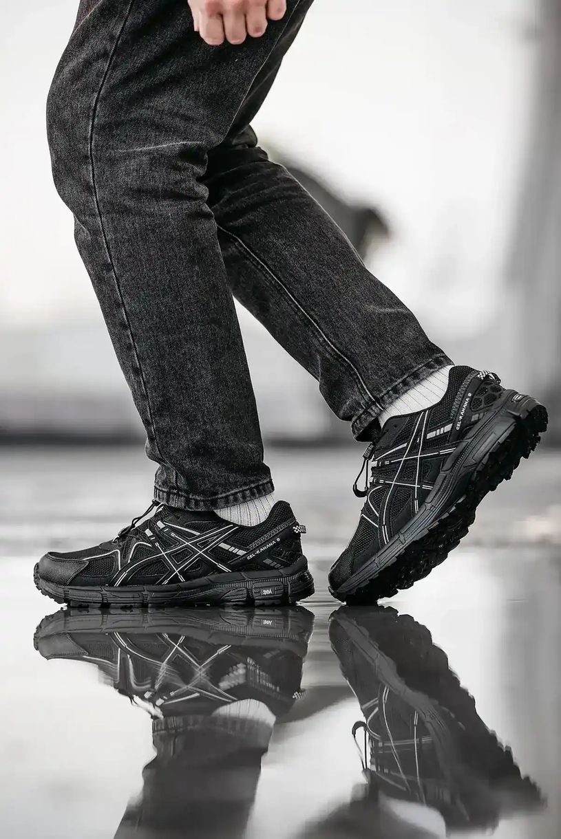 Asics Gel-Kahana 8 GTX Jet Black Reflective