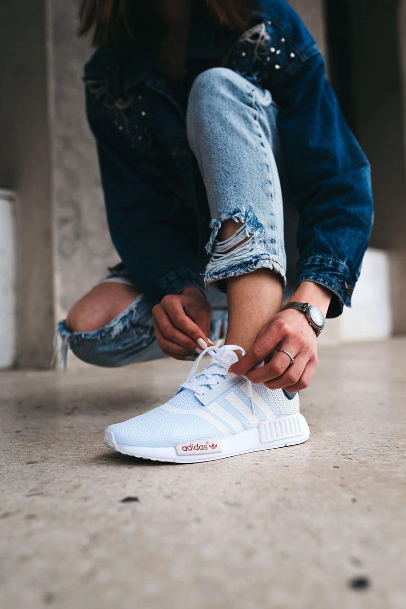 Кроссовки Adidas NMD White Green 2650 фото