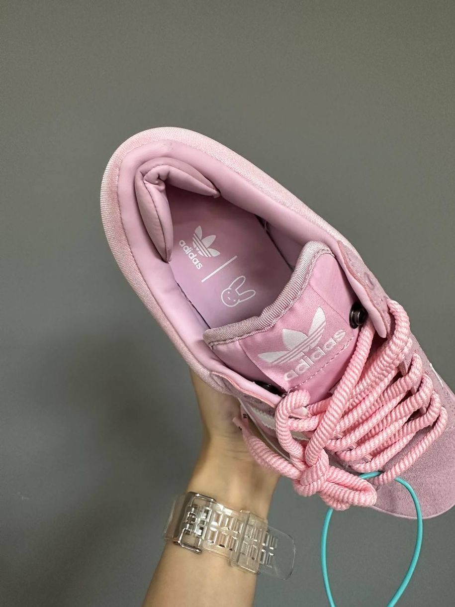 Кроссовки Adidas Campus x Bad Bunny Pink 9175 фото