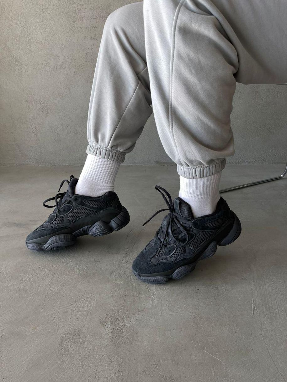 Кросівки Adidas Yeezy Boost 500 Black 2 3123 фото