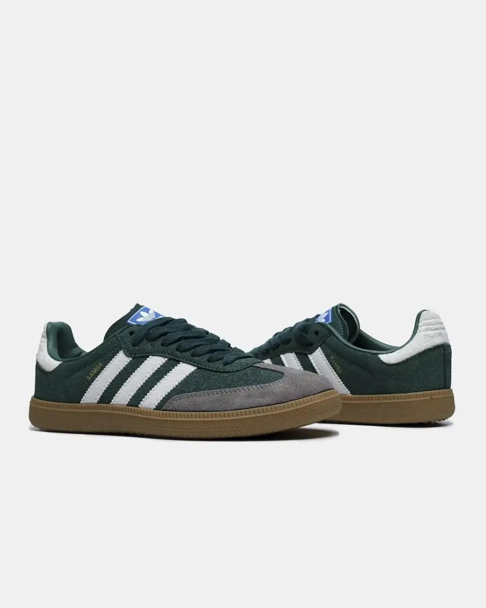 Adidas Samba OG Dark Green Grey