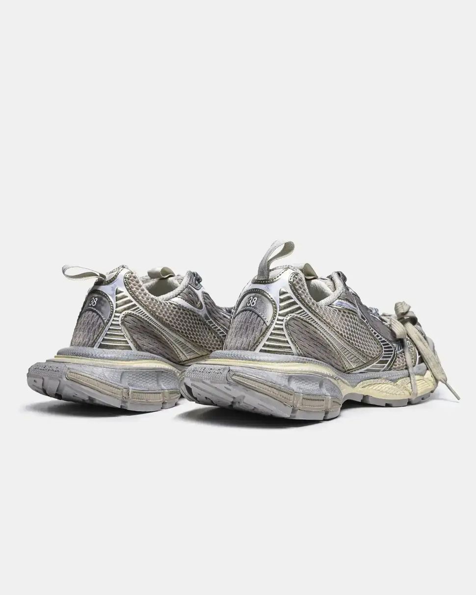 Balenciaga 3XL Beige Silver