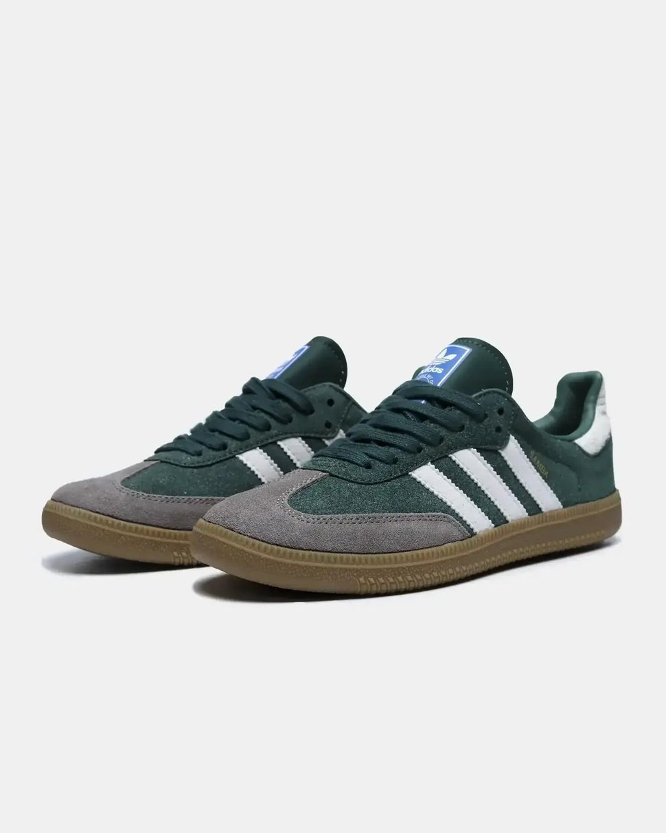 Adidas Samba OG Dark Green Grey