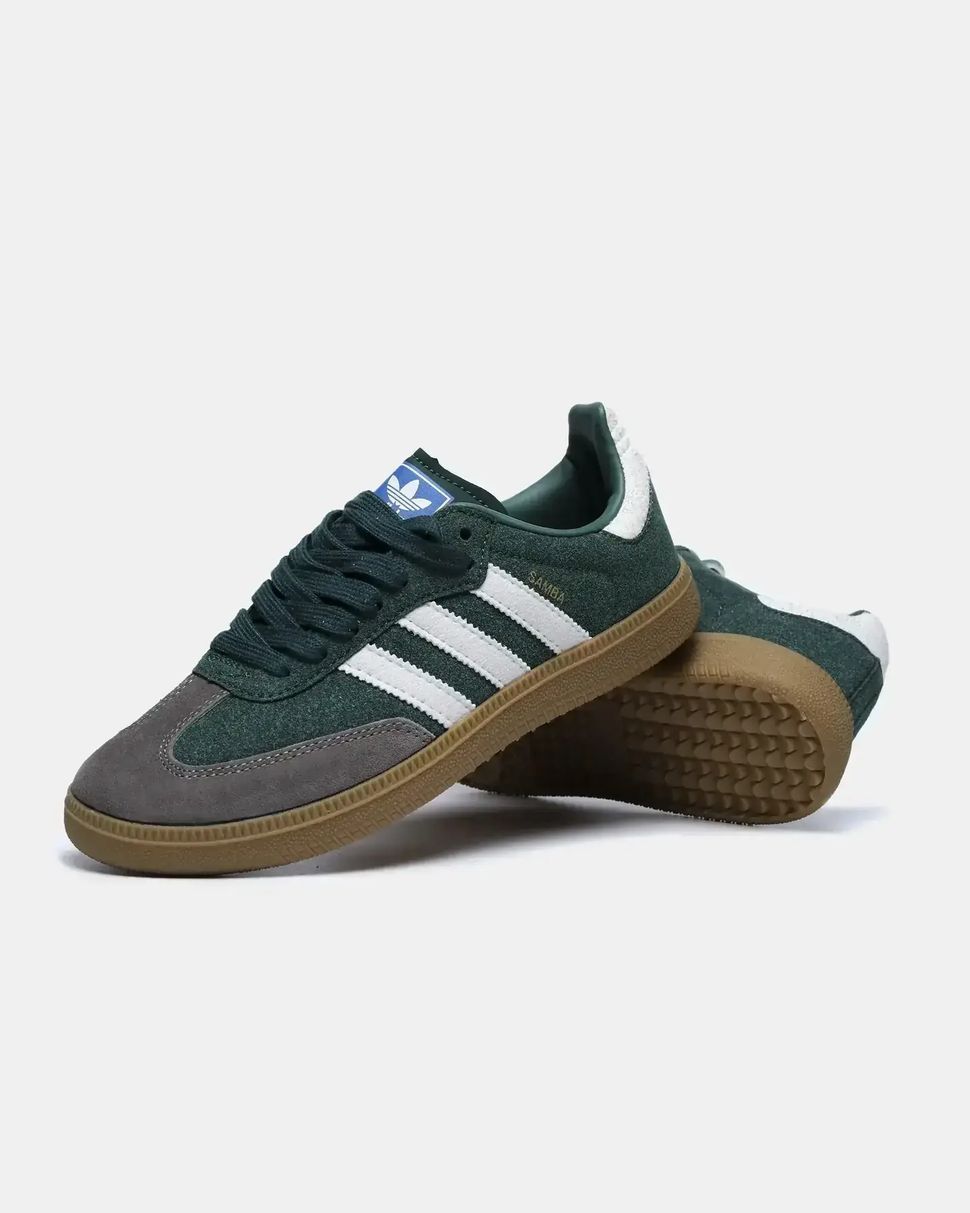 Adidas Samba OG Dark Green Grey