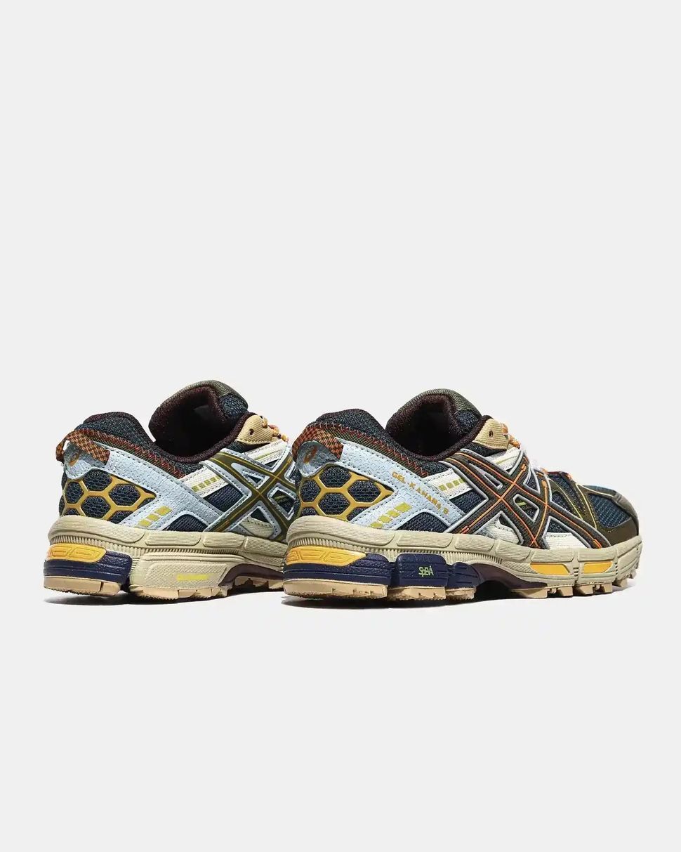 ASICS Gel-Kahana 8 Navy Olive Orange
