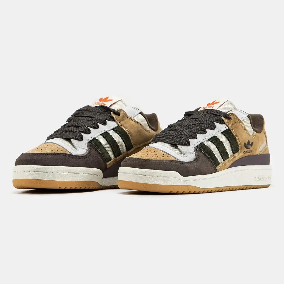Adidas Forum 84 Low Brown Olive Beige