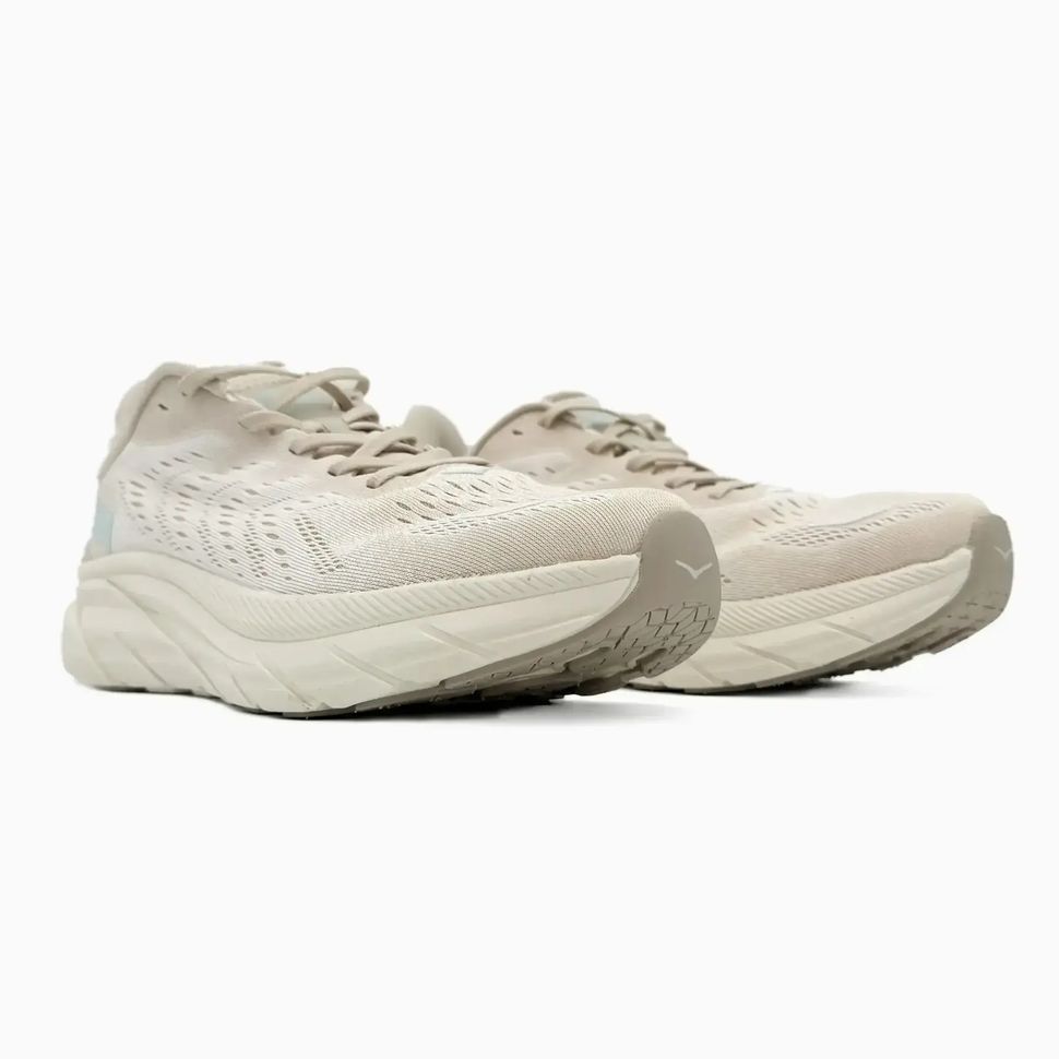 Hoka Clifton 8 Beige Blue Glow
