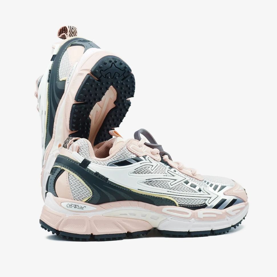 Off-White Be Right Back Pink Green White, 36