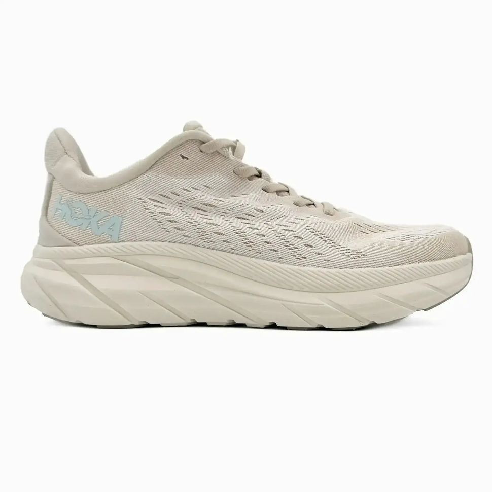 Hoka Clifton 8 Beige Blue Glow