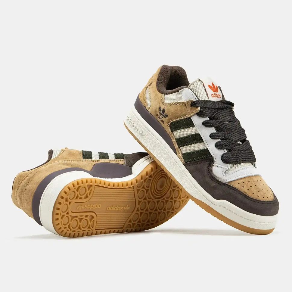 Adidas Forum 84 Low Brown Olive Beige