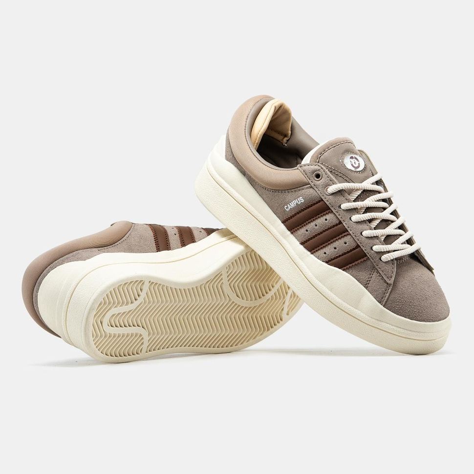 Кросівки Adidas Campus x Bad Banny Brown Beige 11109 фото