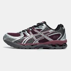 Asics Gel-Nimbus 10.1 Silver Burgundy Black, 41