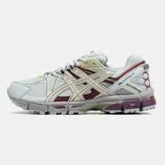Asics Gel-Kahana 8 Light Grey Cream Burgundy