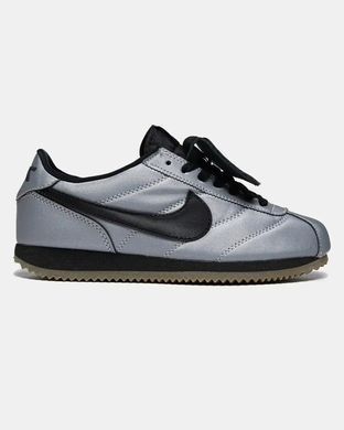 Nike Cortez Leather SE Metallic Cool Grey Black