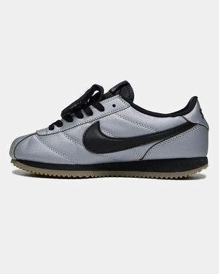Nike Cortez Leather SE Metallic Cool Grey Black