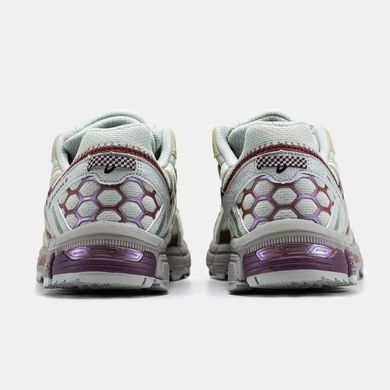 Asics Gel-Kahana 8 Light Grey Cream Burgundy