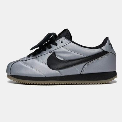 Nike Cortez Leather SE Metallic Cool Grey Black