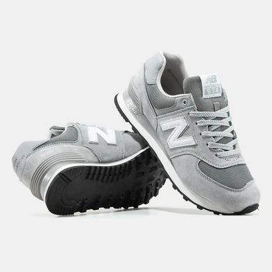 New Balance 574 Grey White, 37