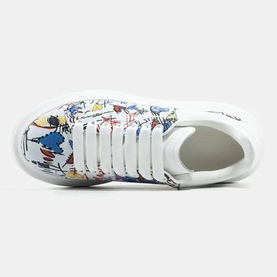 Alexander McQueen Oversized White Multicolor, 36