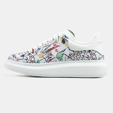 Alexander McQueen Oversized White Multicolor, 36