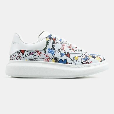 Alexander McQueen Oversized White Multicolor, 36