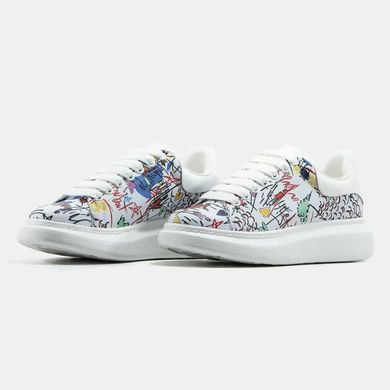 Alexander McQueen Oversized White Multicolor, 36
