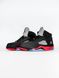Nike Air Jordan 5 Retro Black Red 10232 фото 5
