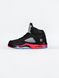 Nike Air Jordan 5 Retro Black Red 10232 фото 1