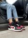 Баскетбольні кросівки Nike Air Jordan 1 Retro Black Cherry 8183 фото 3