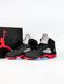 Nike Air Jordan 5 Retro Black Red 10232 фото 7