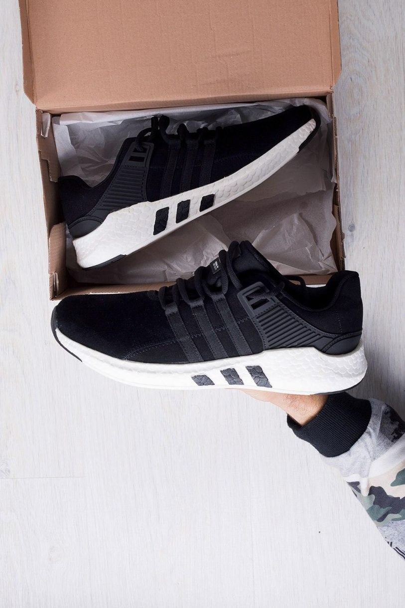 Кросівки Adidas EQT 93 Black White 5463 фото