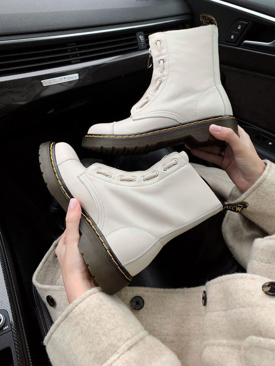 Черевики Dr. Martens Cream 4245 фото