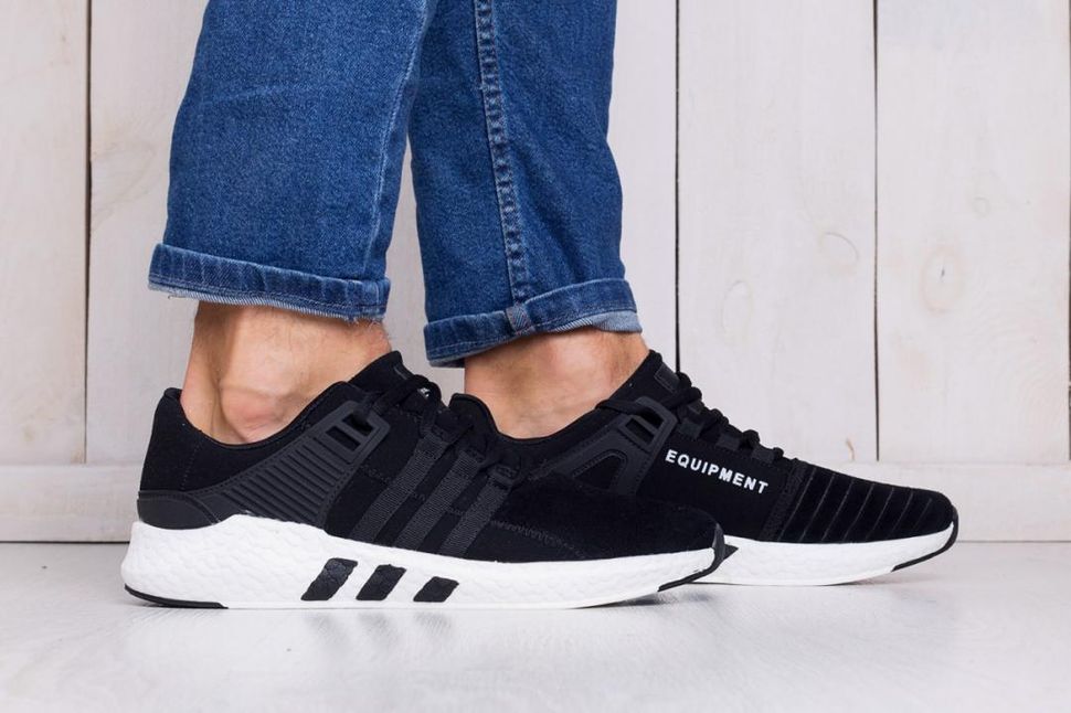 Кросівки Adidas EQT 93 Black White 5463 фото