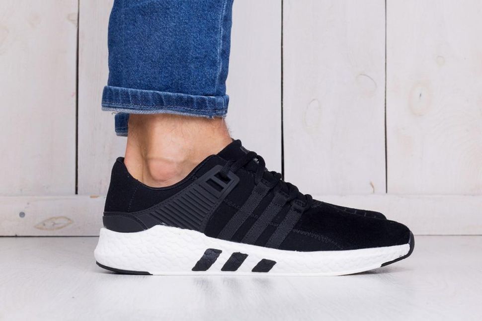 Кросівки Adidas EQT 93 Black White 5463 фото