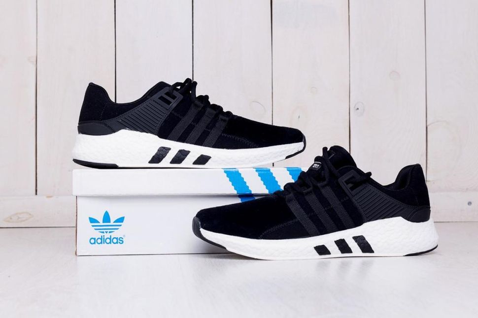 Кросівки Adidas EQT 93 Black White 5463 фото