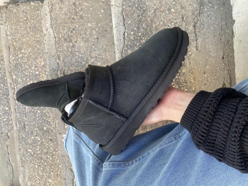 Зимние сапоги Ugg Classic Ultra Mini Black, 36