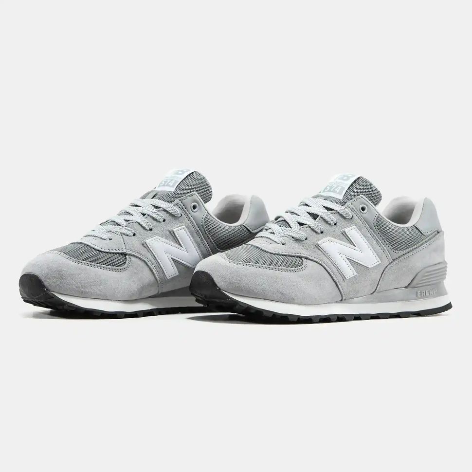 New Balance 574 Grey White, 37
