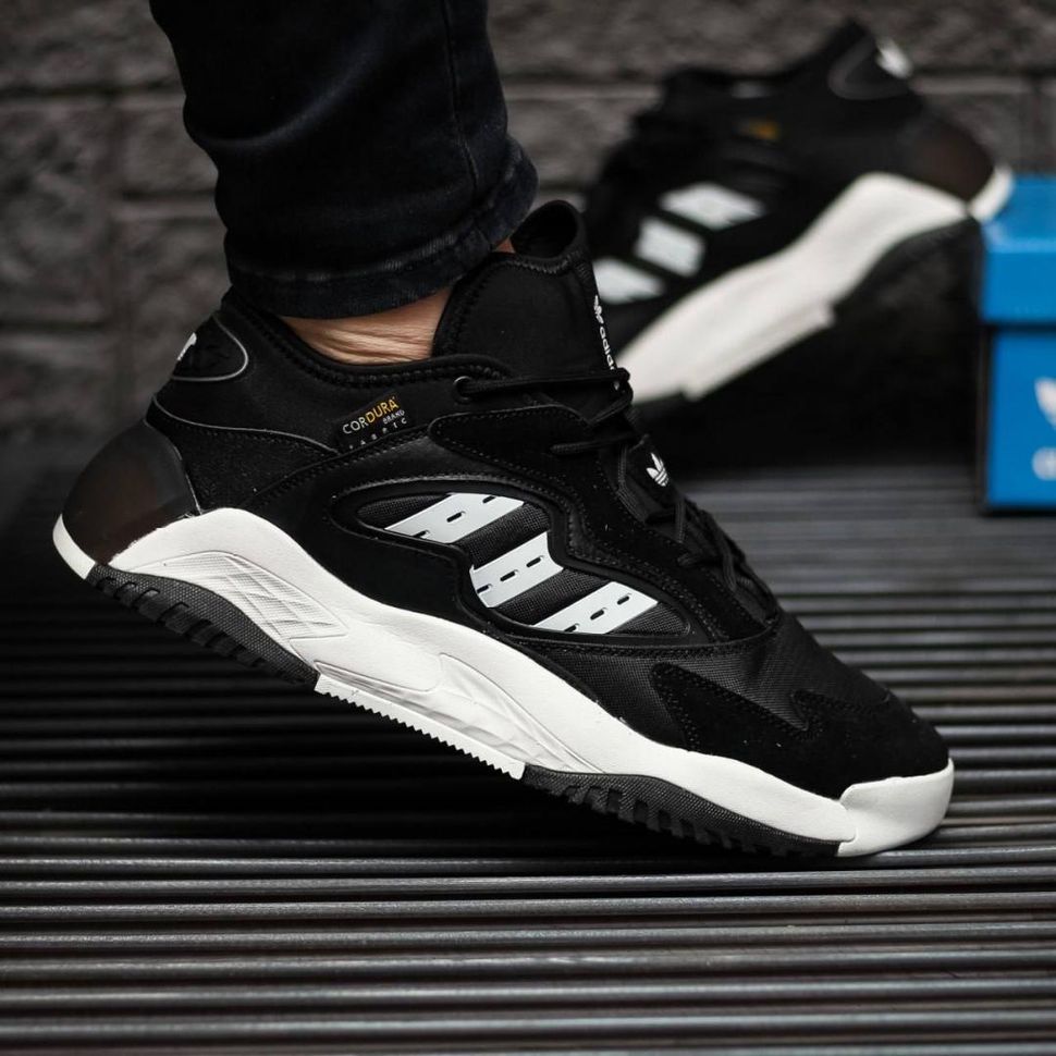 Кросівки Adidas Streetball II GX0783 Black White 8928 фото