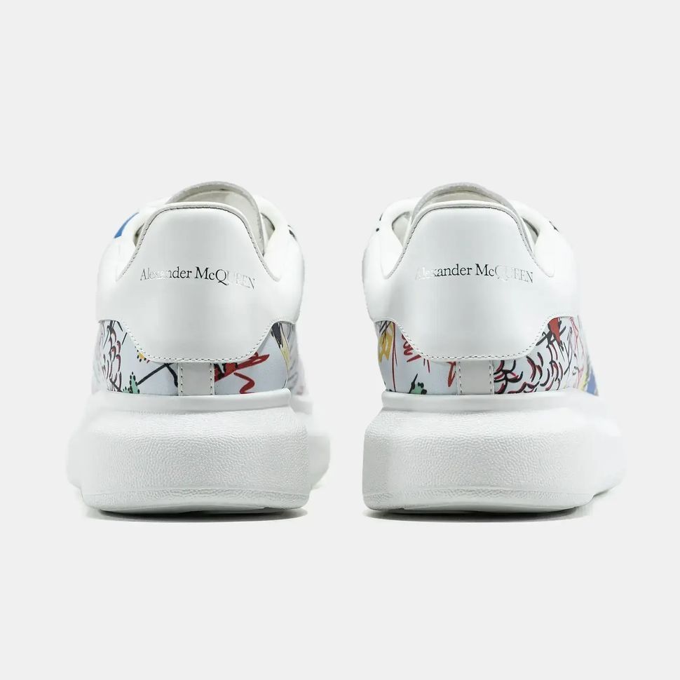 Alexander McQueen Oversized White Multicolor, 36