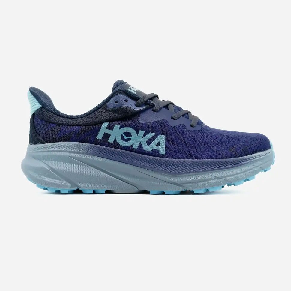 Hoka One One Challenger 7 Dark Blue Grey Light Blue, 42